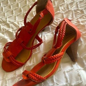 Comfort View Coral Heeled Sandals